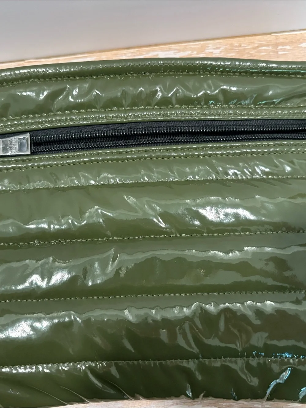 THINK ROYLN Olive Green Quilted Bum Bag Crossbody